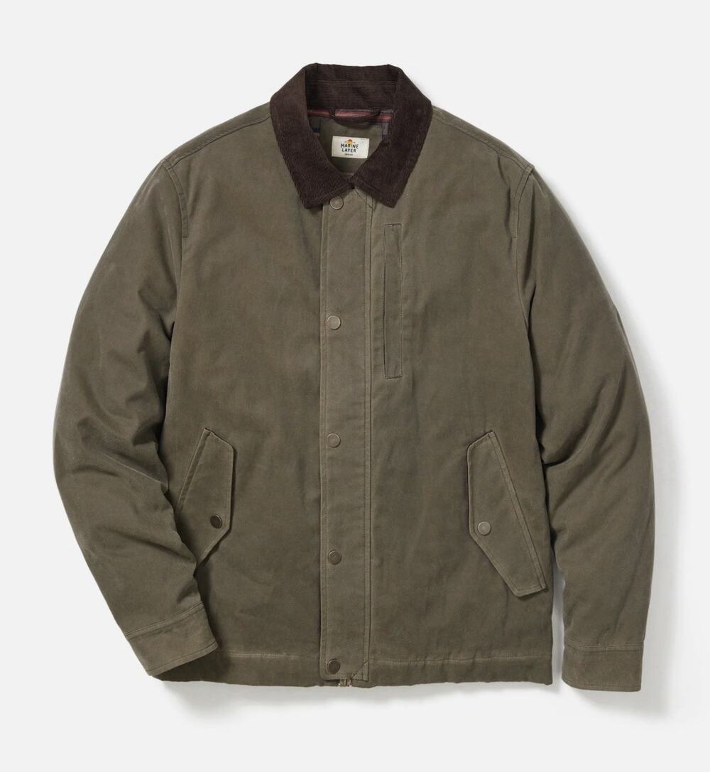 NWT Marine Layer Canvas Jacket